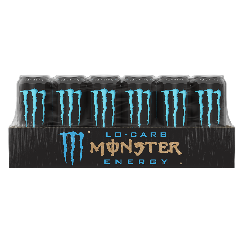 Monster Energy Lo-Carb 24pk16oz Can- XL
