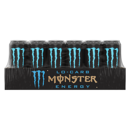 Monster Energy Lo-Carb 24pk16oz Can- XL