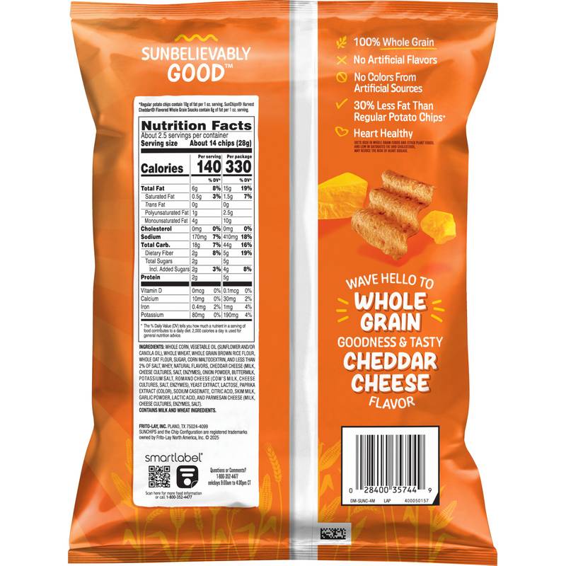 SunChips Harvest Cheddar 2.375oz