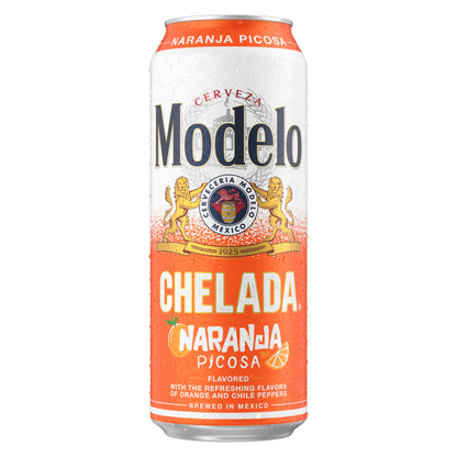 Modelo Chelada Naranja Picosa Single 24oz Can 3.2% ABV