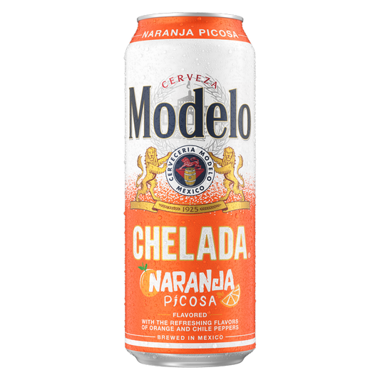Modelo Chelada Naranja Picosa Single 24oz Can 3.2% ABV