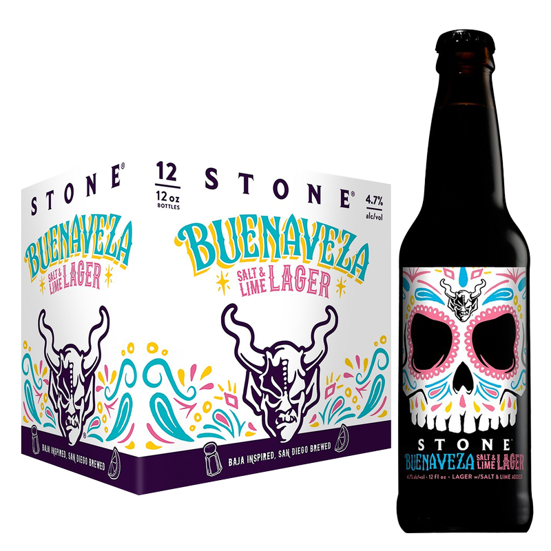 Stone Brewing Buenaveza Salt & Lime Lager 12pk 12oz
