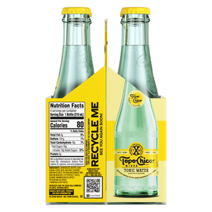 Topo Chico Mixer Tonic Water 4pk 7.1oz Glass Bottle