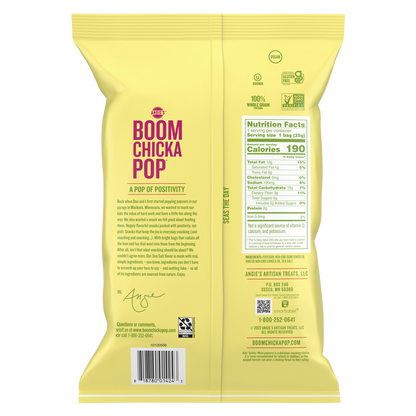 Angie's Boomchickapop Sea Salt Popcorn 1.25oz