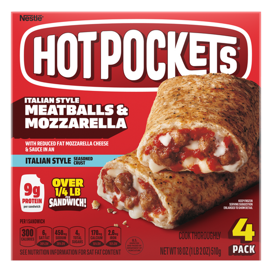 Hot Pockets Meatball & Mozzarella 4ct