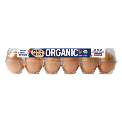 Pete & Gerry's Organic Grade A Large Brown Eggs - 12ct