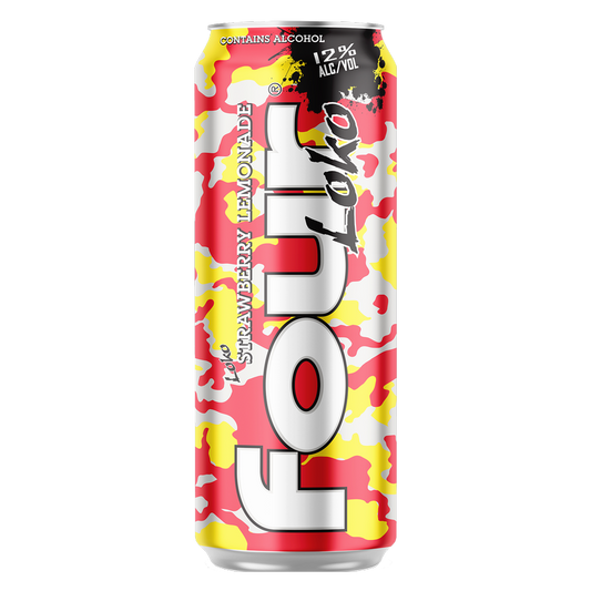 Four Loko Strawberry Lemonade 23.5oz Can 12% ABV