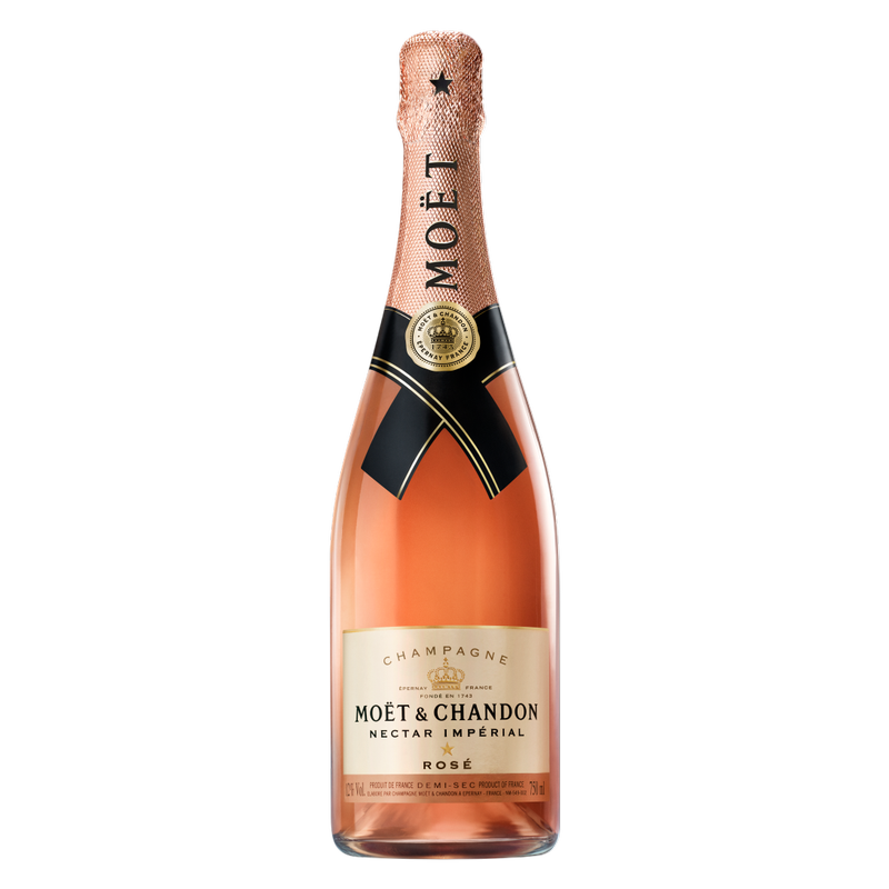 Moet & Chandon Demi Sec Nectar Imperial Rose Champagne 750ml