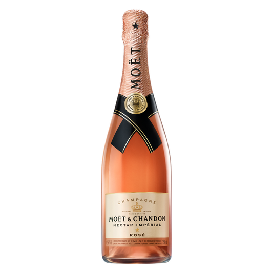 Moet & Chandon Demi Sec Nectar Imperial Rose Champagne 750ml