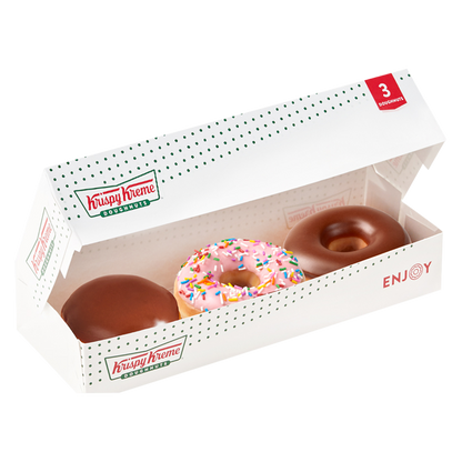 Krispy Kreme® 3-Count Assorted Doughnuts