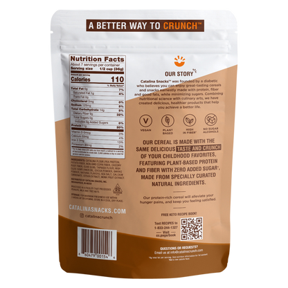 Catalina Crunch Dark Chocolate Keto Cereal 9oz
