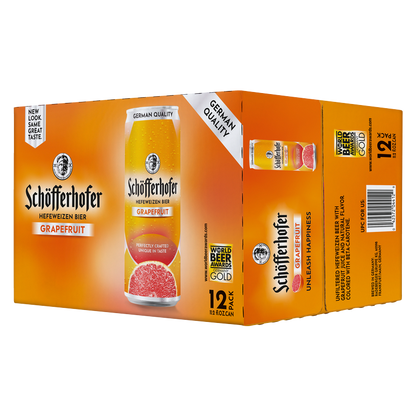 Schofferhofer Grapefruit 12pk 11.2oz Can