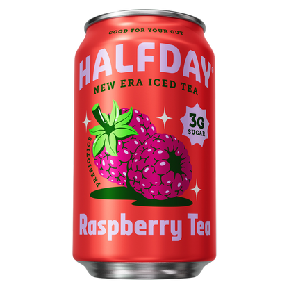 Halfday Prebiotic Iced Tea Variety Bundle 3pk 12oz Can