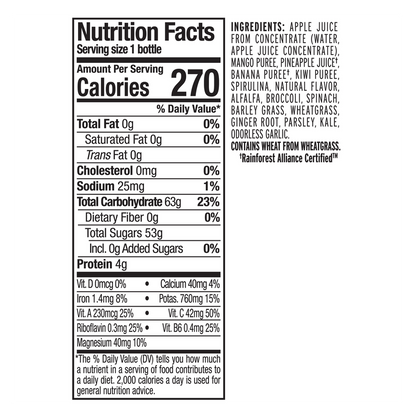 Naked Juice Green Machine Smoothie 15.2oz Btl