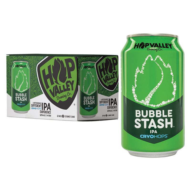 Hop Valley Bubble Stash IPA Single 6pk 12oz Can 6.2% ABV