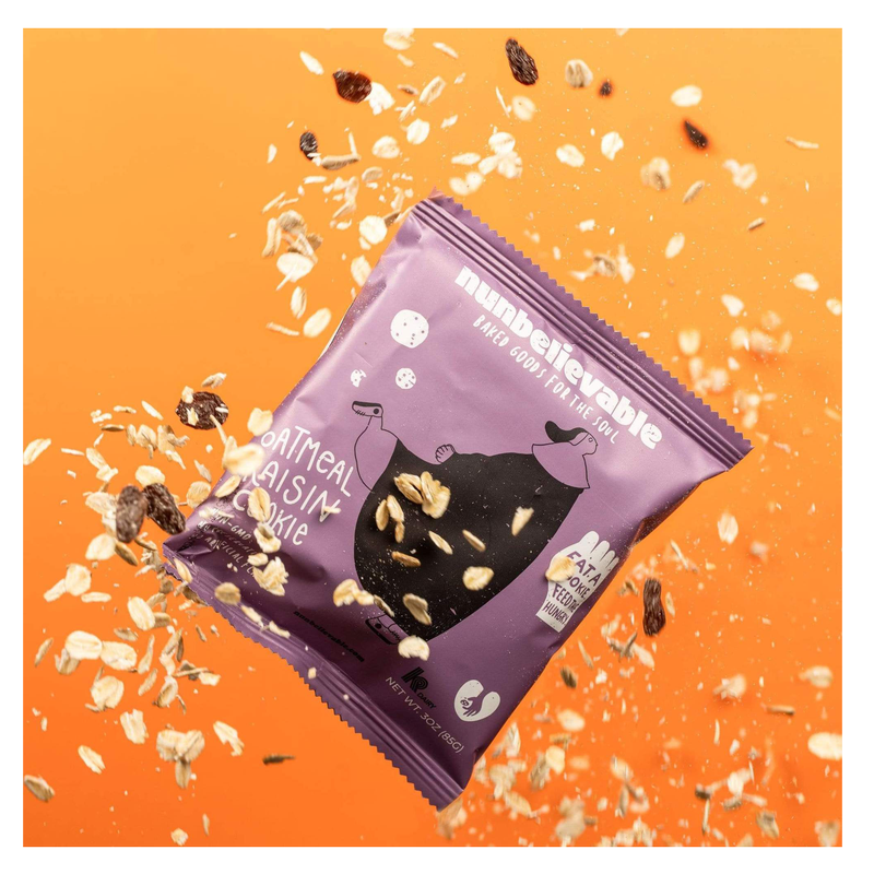 Nunbelievable Oatmeal Raisin Artisanal Cookie 3oz