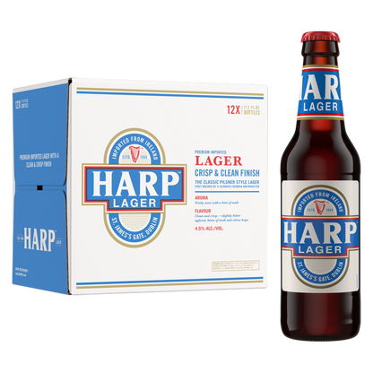 Harp 12pk 12oz Btl 4.5% ABV