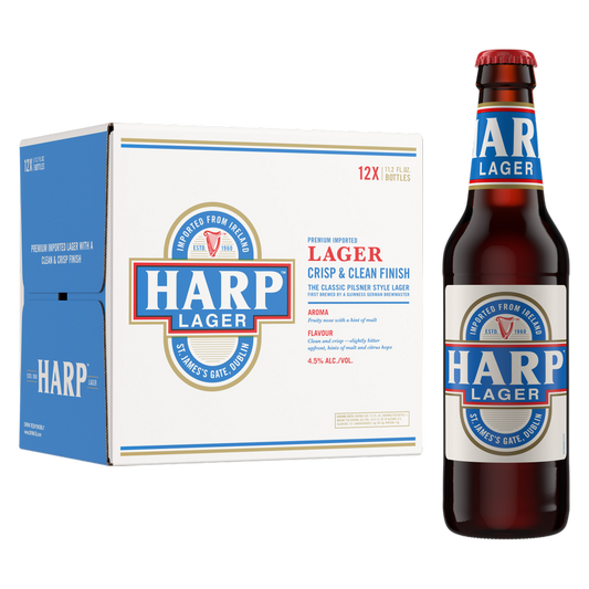 Harp 12pk 12oz Btl 4.5% ABV