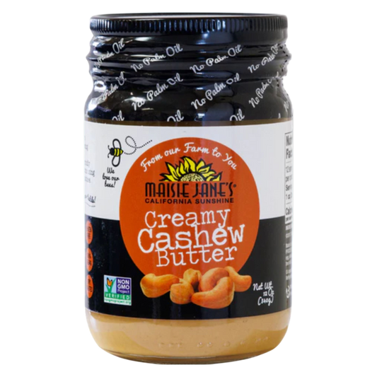 Maisie Jane's Smooth Cashew Butter, 12 oz