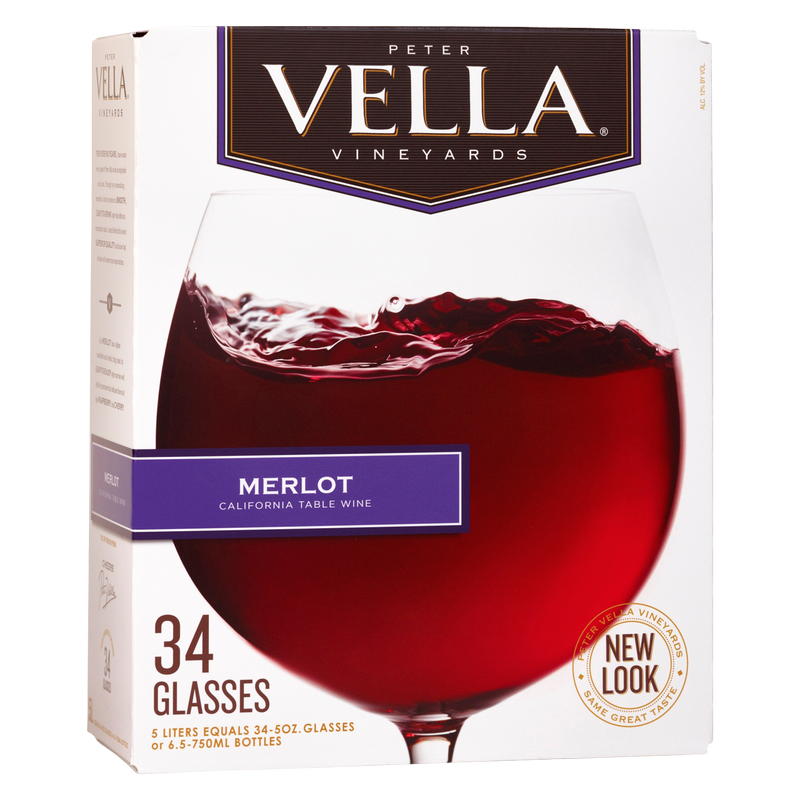 Peter Vella Merlot 5 L Box