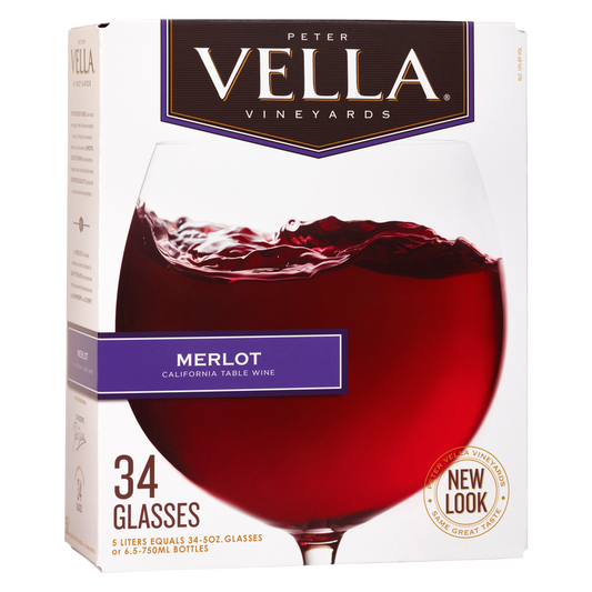Peter Vella Merlot 5 L Box