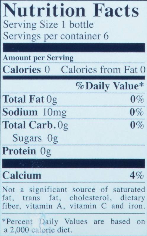 San Pellegrino Sparkling Water 6pk 250mL Glass Bottle