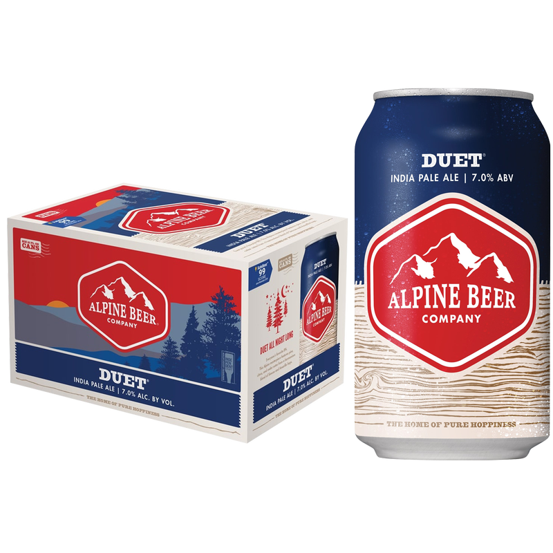 Alpine Duet IPA 6pk 12oz Can 7.0% ABV