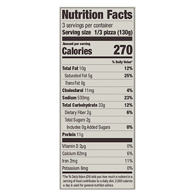 Genio Margherita Pizza 13.8oz