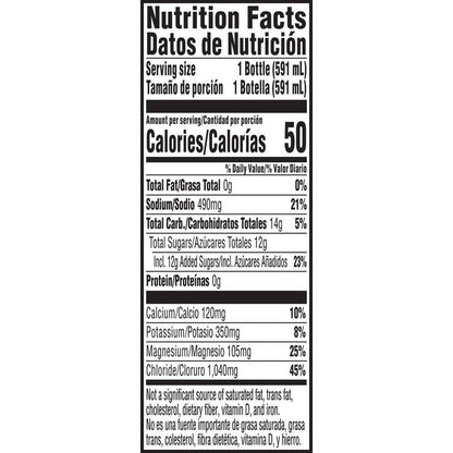 Gatorlyte Orange 20oz Btl