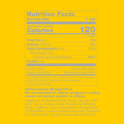 Red Bull Energy Drink The Yellow Edition Tropical 4pk 8.4oz Can