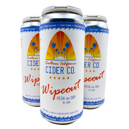 Southern California Cider Wipeout - High and Dry 4pk 16oz Can 8% ABV