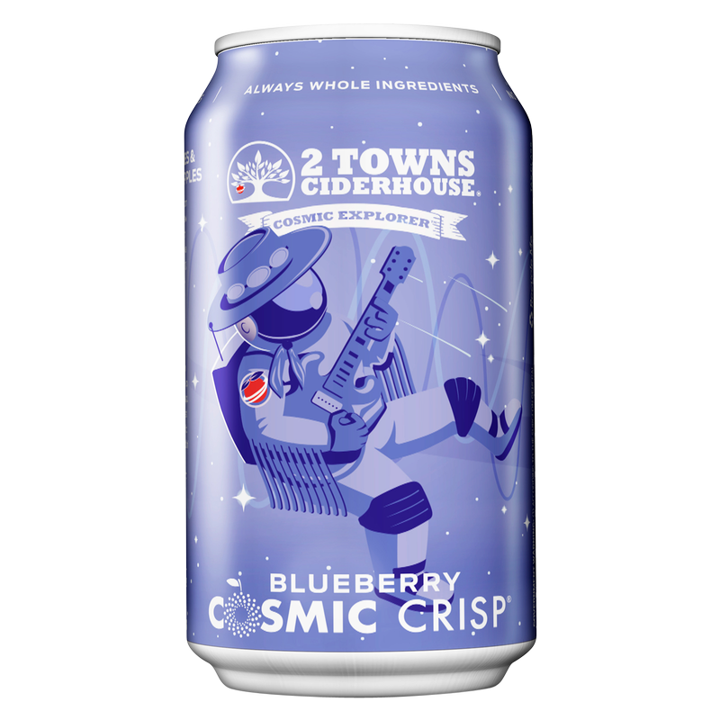 2 Towns Ciderhouse Blueberry Cosmic Crisp 6pk 12oz Can 8.0% ABV