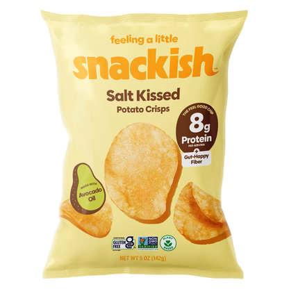 Snackish Salt Kissed Potato Crisps, 5 OZ