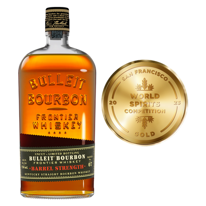 Bulleit Barrel Strength Bourbon 750ml (125 Proof)