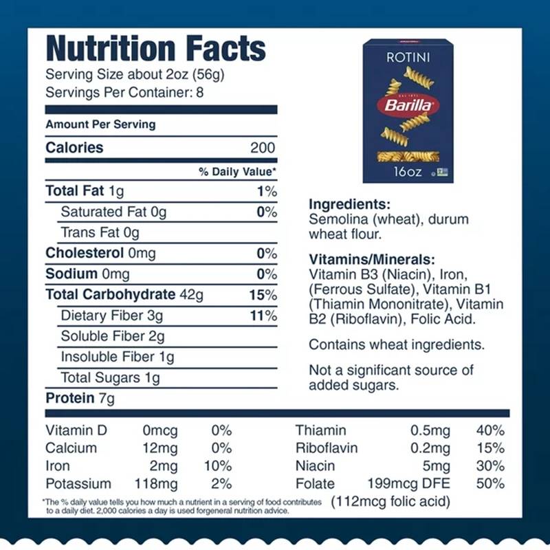 Barilla Rotini Pasta, 16oz.