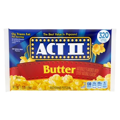 Act II Butter Popcorn, 2.75oz