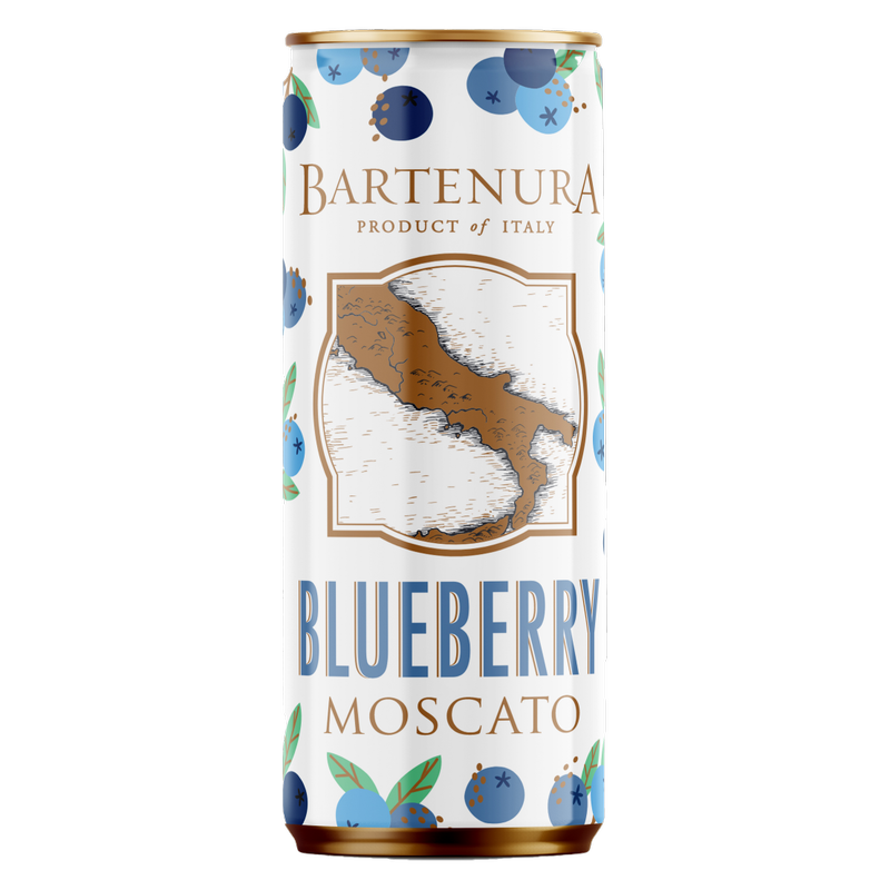 Bartenura Blueberry Moscato 4pk 250ml Can