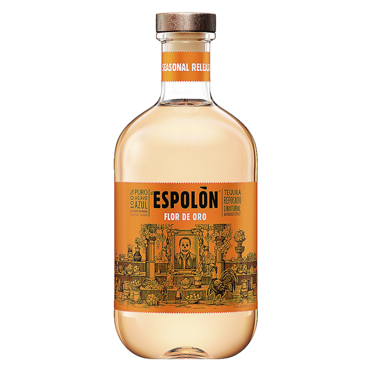 Espolon Reposado Flor De Oro 750ml