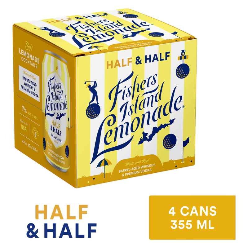 Fishers Island Half & Half 4pk 12oz 7% ABV