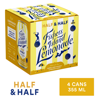 Fishers Island Half & Half 4pk 12oz 7% ABV