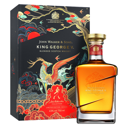 John Walker & Sons King George V Blended Scotch Whisky, Limited Edition 2021 Lunar New Year, 750 mL