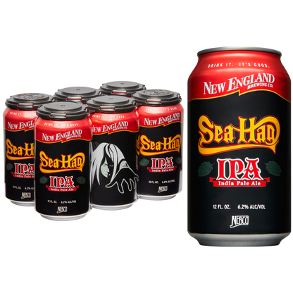 New England Brewing Sea Hag IPA 6pk 12oz Can 6.2% ABV