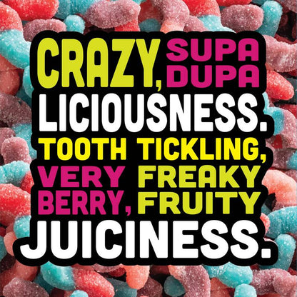Trolli Very Berry Sour Brite Crawlers Gummy Candy 5oz