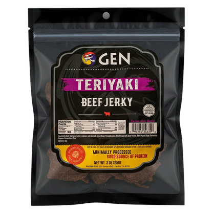 Gen Teriyaki Beef Jerky