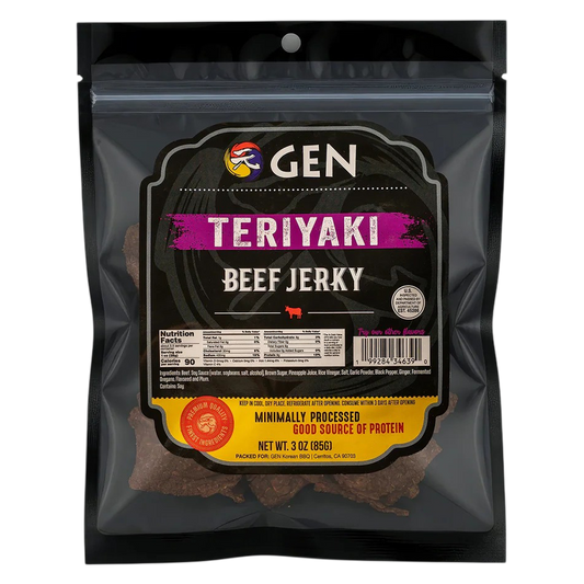 Gen Teriyaki Beef Jerky