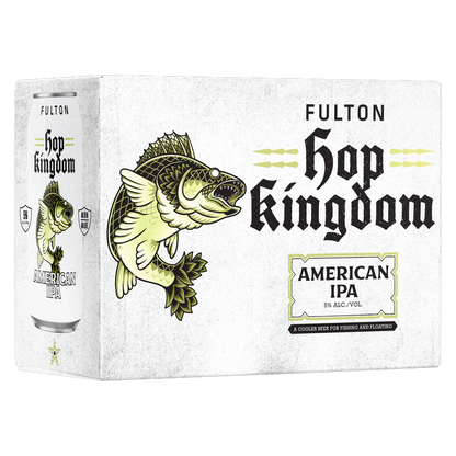 Fulton Hop Kingdom American Ipa 12pk 12oz Cans 7% ABV