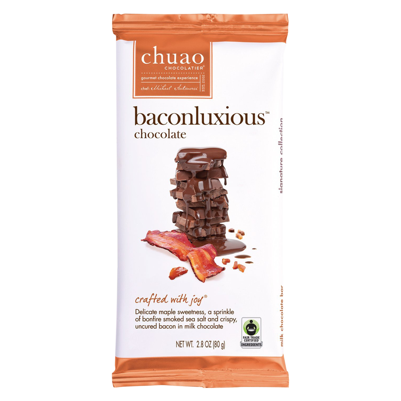 Chuao Chocolatier Baconluxious Chocolate Bar 2.8oz