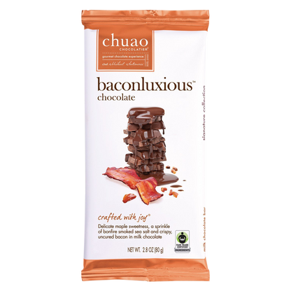 Chuao Chocolatier Baconluxious Chocolate Bar 2.8oz