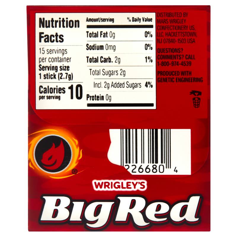 Big Red Gum 15ct