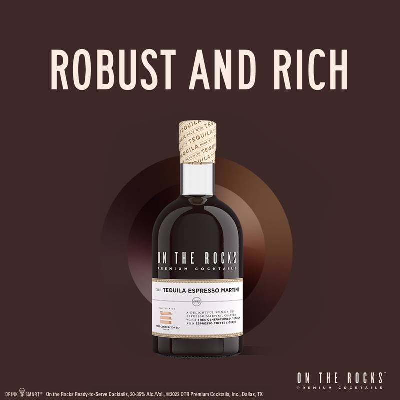 On The Rocks Tequila Espresso Martini 375ml